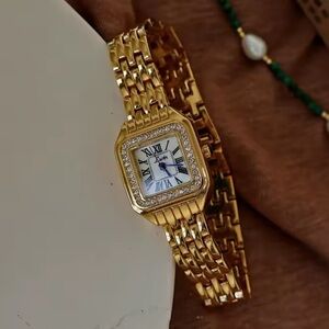 Classic Panthere luxury gold women’s watch Adjustable Strap Tool